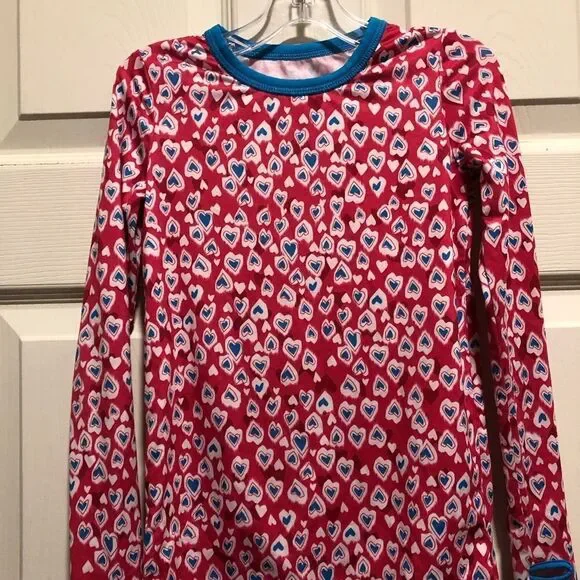 Cuddl Duds Hearts Comftech Poly 2-piece set, Small - Picture 1 of 7